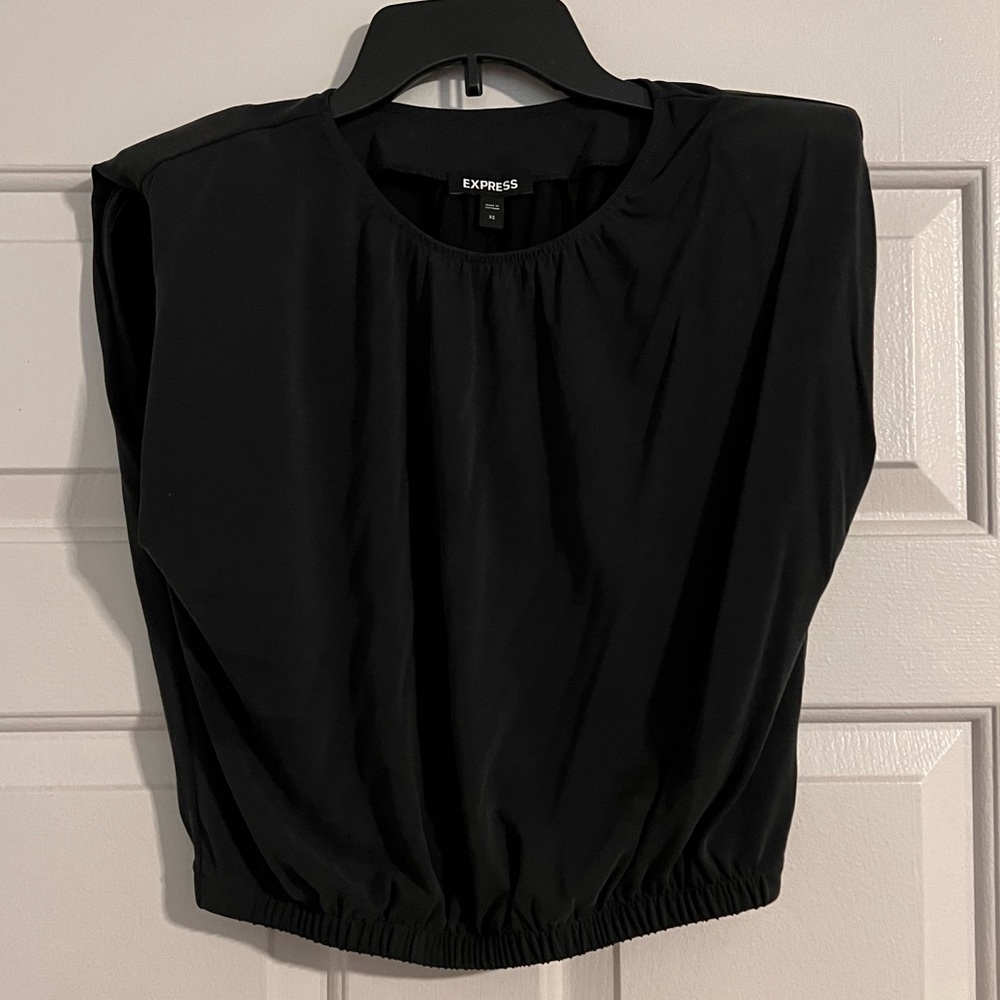 Express Jersey Muscle Crop Top